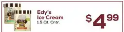 DeCicco & Sons Edy's Ice Cream offer