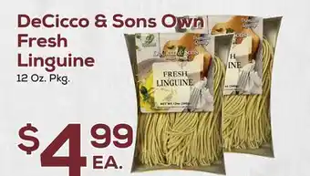 DeCicco & Sons DeCicco & Sons Own Fresh Linguine offer