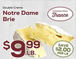 DeCicco & Sons Notre Dame Brie offer