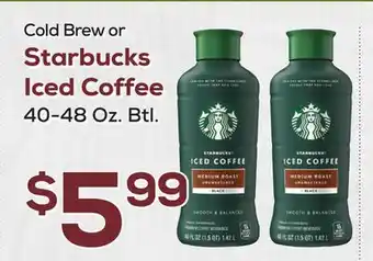 DeCicco & Sons Starbucks Iced Coffee offer