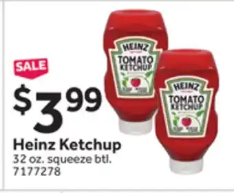 Stop&Shop Heinz Ketchup offer