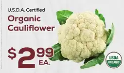 DeCicco & Sons Organic Cauliflower offer