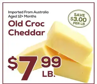 DeCicco & Sons Old Croc Cheddar offer