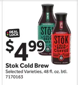 Stop&Shop Stok Cold Brew offer