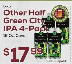 DeCicco & Sons Other Half Green City IPA 4-Pack offer