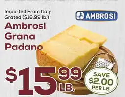 DeCicco & Sons Ambrosi Grana Padano offer