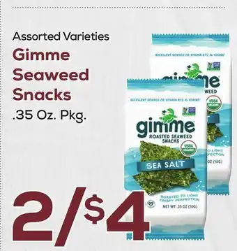 DeCicco & Sons Gimme Seaweed Snacks offer