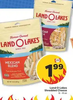 Weis Markets Land O Lakes Shredded Cheese offer