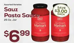 DeCicco & Sons Sauz Pasta Sauce offer