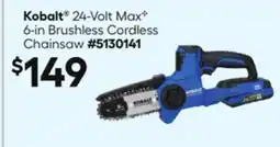 Lowe's 24-Volt Max C 6-in Brushless Cordless Chainsaw offer