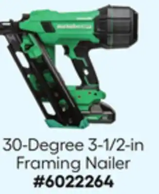 Lowe's 30-Degree 3-1/2-in Framing Nailer offer
