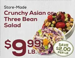 DeCicco & Sons Crunchy Asian or Three Bean Salad offer