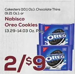 DeCicco & Sons Nabisco Oreo Cookies 13.29-14.03 Oz. Pkg offer