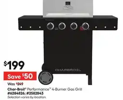 Lowe's Performance 4-Burner Gas Grill offer