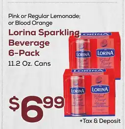 DeCicco & Sons Lorina Sparkling Beverage 6-Pack offer