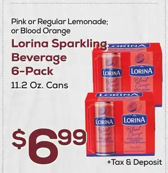 DeCicco & Sons Lorina Sparkling Beverage 6-Pack offer