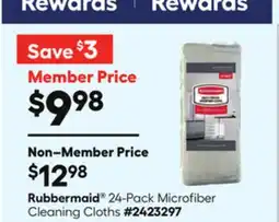 Lowe's 24-Pack Microfiber Cleaning Cloths offer