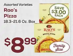 DeCicco & Sons Rao's Pizza offer