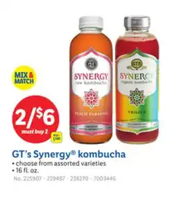 Lidl GT's Synergy kombucha offer