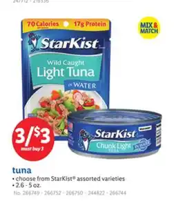 Lidl tuna offer