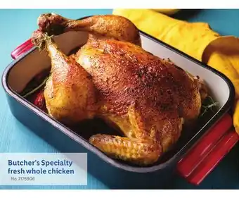 Lidl Butcher's Specialty fresh whole chicken offer