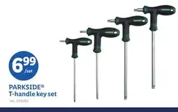 Lidl PARKSIDE T-handle key set offer