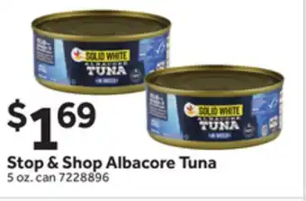 Stop&Shop Stop & Shop Albacore Tuna offer