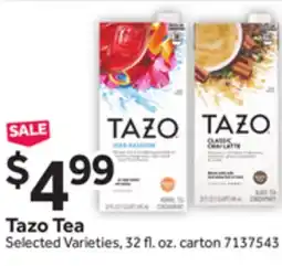Stop&Shop Tazo Tea offer
