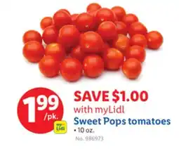 Lidl Sweet Pops tomatoes offer