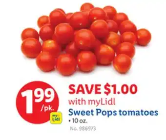 Lidl Sweet Pops tomatoes offer