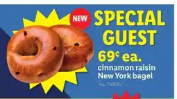 Lidl cinnamon raisin New York bagel offer