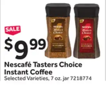 Stop&Shop Nescafé Tasters Choice Instant Coffee offer