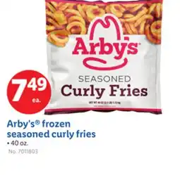 Lidl Arby's frozen seasoned curly fries offer