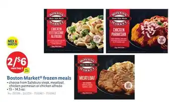 Lidl Boston Market frozen meals offer
