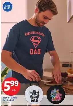Lidl men's fathers day t-shirt offer