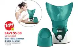 Lidl Bliss facial steamer & pore cleanser offer
