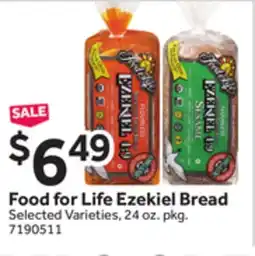 Stop&Shop Food for Life Ezekiel Bread offer