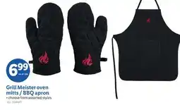 Lidl Meister oven mitts/BBQ apron offer