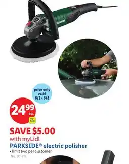 Lidl PARKSIDE electric polisher offer
