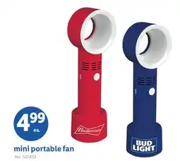 Lidl mini portable fan offer