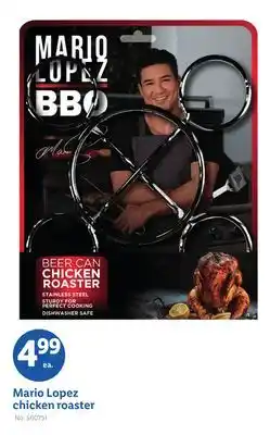 Lidl Mario Lopez chicken roaster offer