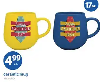 Lidl ceramic mug offer