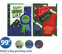Lidl Father's Day greeting cards offer