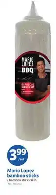 Lidl Mario Lopez bamboo sticks offer