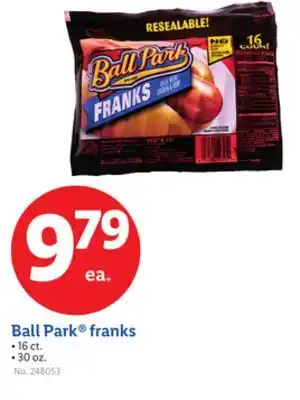 Lidl Ball Park franks offer