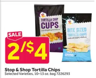Stop&Shop Stop & Shop Tortilla Chips offer
