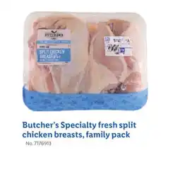 Lidl Butcher's Specialty fresh split chicken breasts, family pack offer
