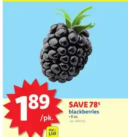 Lidl blackberries offer