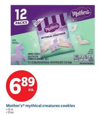 Lidl Mother's mythical creatures cookies offer
