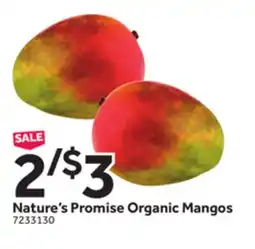 Stop&Shop Nature's Promise Organic Mangos offer